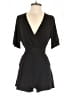 Express Solid Black Romper Size XS - photo 1