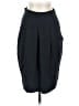 Theory Solid Black Formal Skirt Size 2 - photo 1
