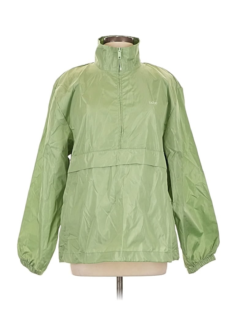 Pre-owned Assorted Brands Windbreaker Jacket In Green