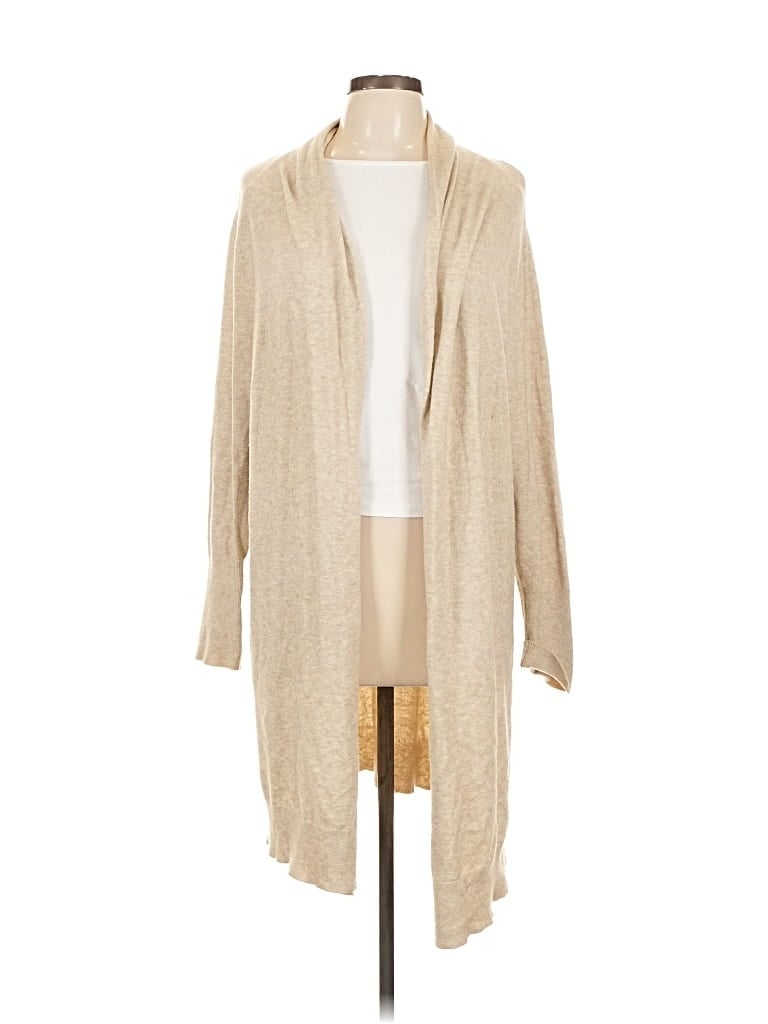 Pre-owned Leith Cardigan Sweater In Brown