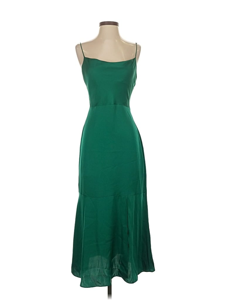 Pre-owned Intermix Cocktail Dress In Green