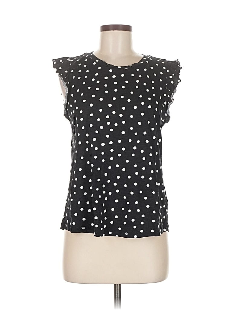 Pre-owned Maurices Sleeveless T-shirt In Black