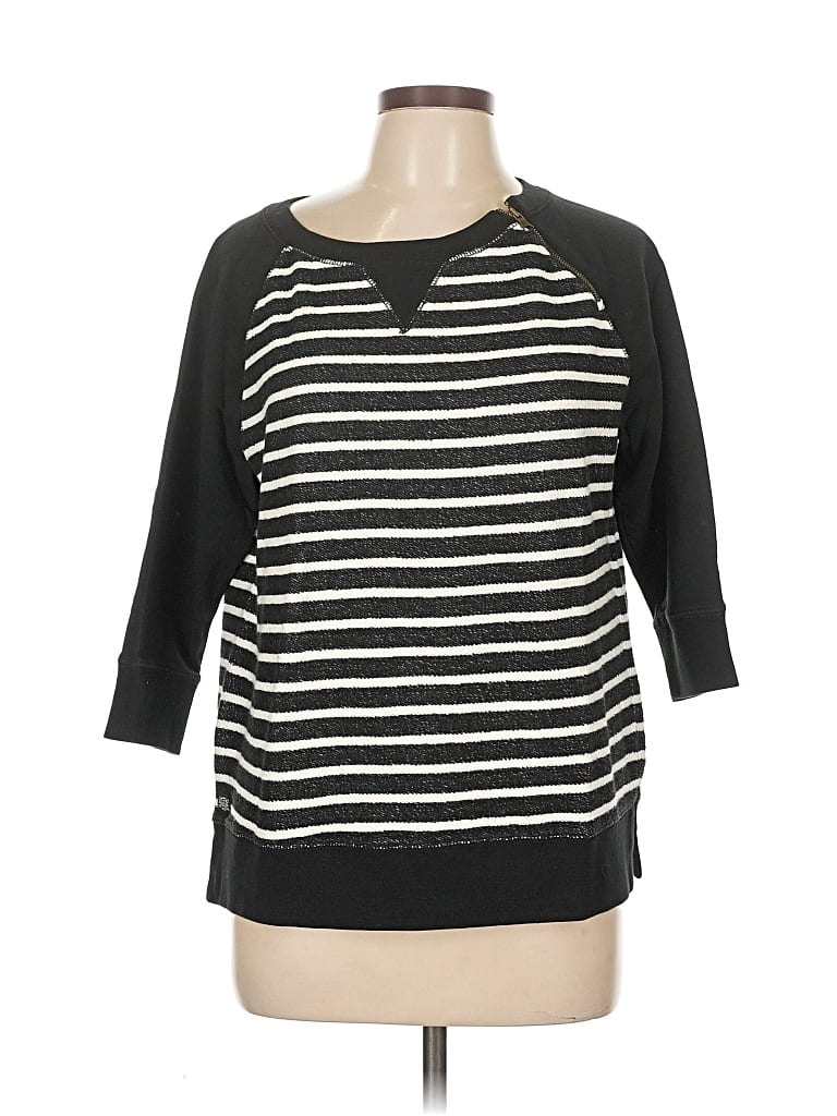 Pre-owned Lauren Jeans Co. Pullover Sweater In Black