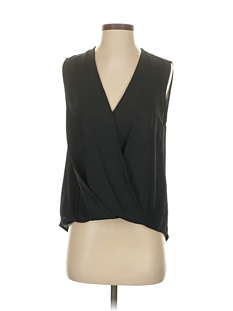 Pre-owned Rag & Bone Sleeveless Blouse In Black