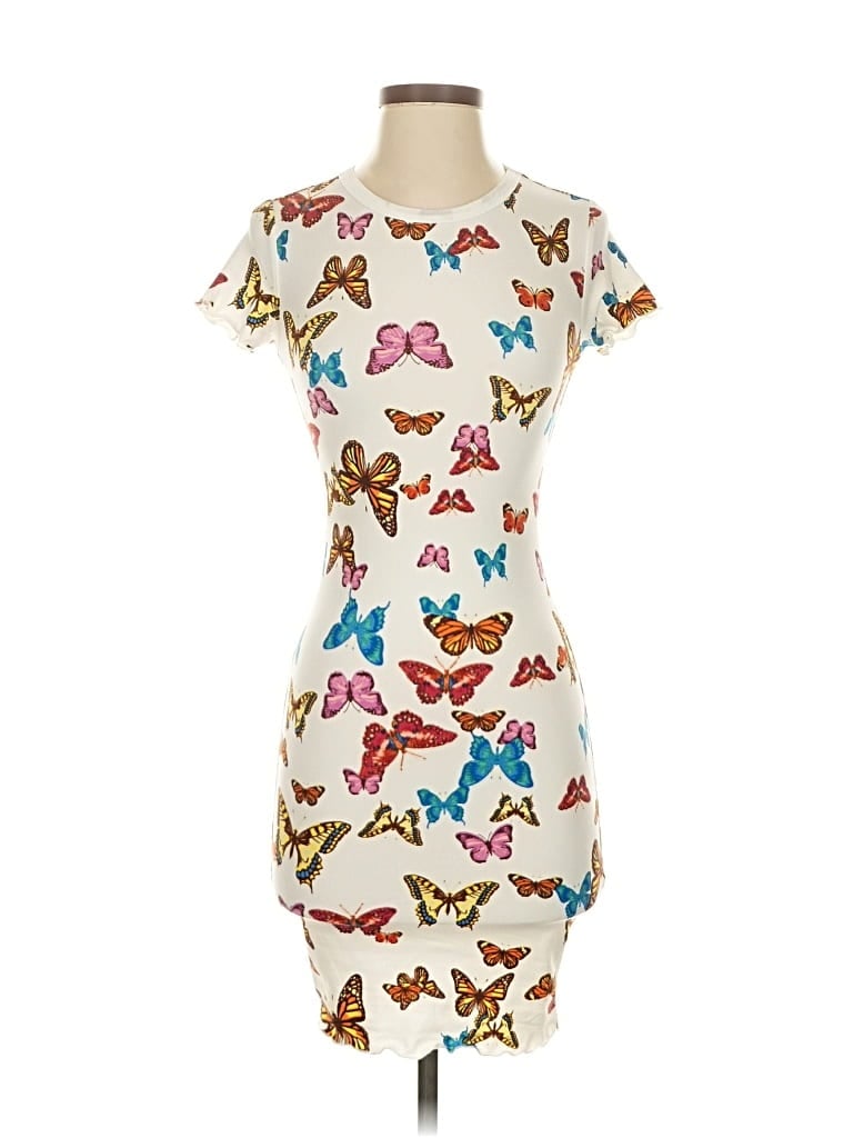 FASHION NOVA Pre-owned Casual Dress In White