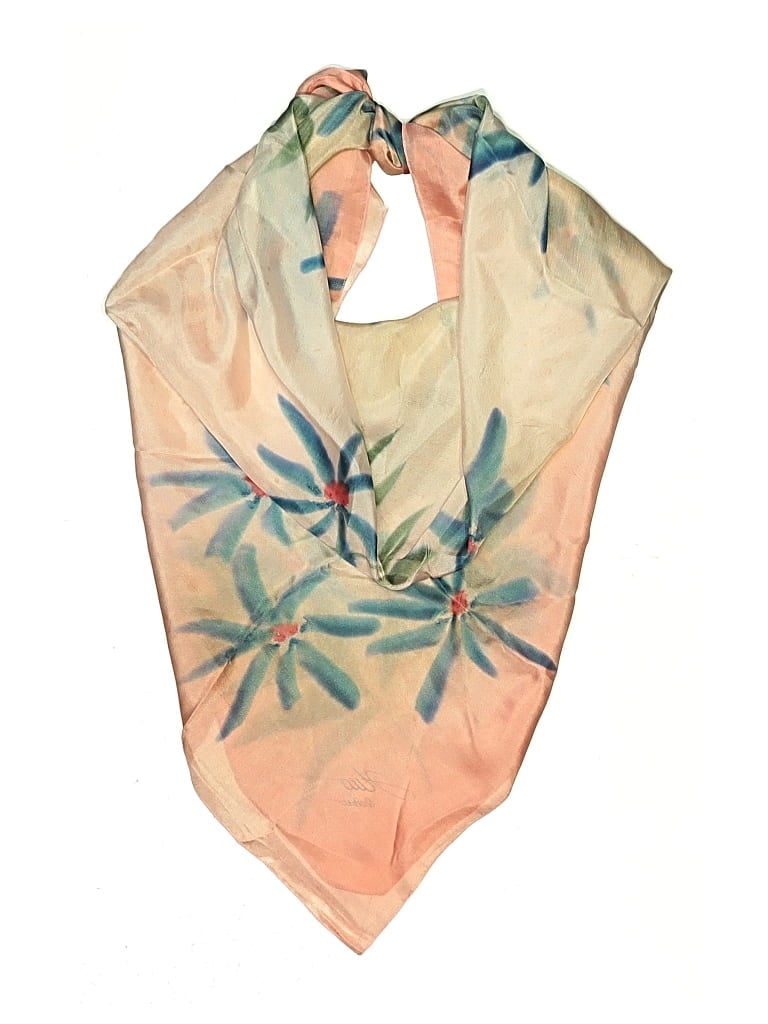 Pre-owned Assorted Brands Scarf In Pink