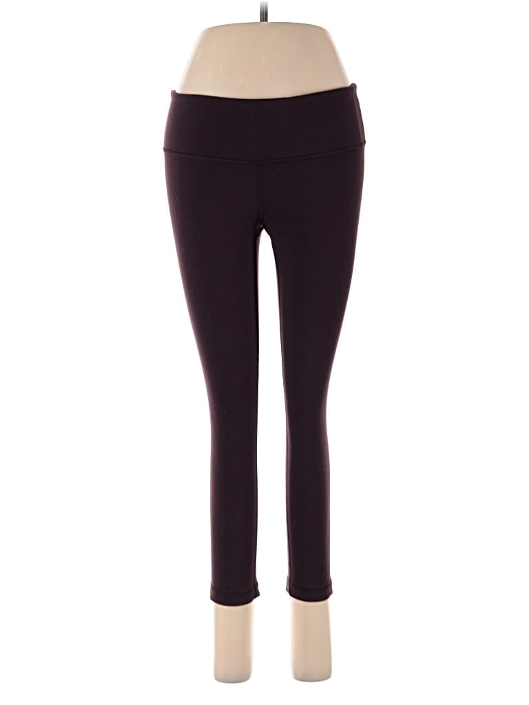 Pre-owned Lululemon Athletica Active Pants In Purple