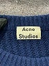 Acne Studios 100% Wool Blue Wool Pullover Sweater Size M - photo 11