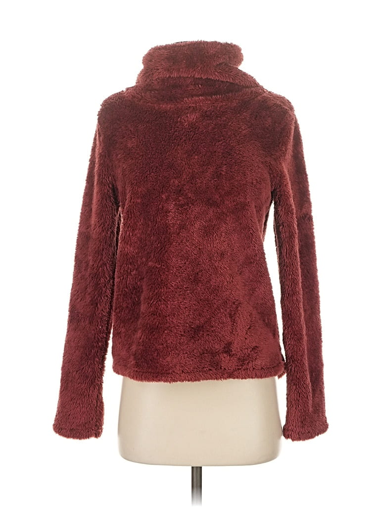 Pre-owned Joylab Turtleneck Sweater In Burgundy