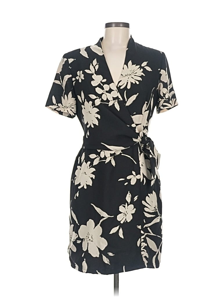 Pre-owned Coldwater Creek Casual Dress In Black