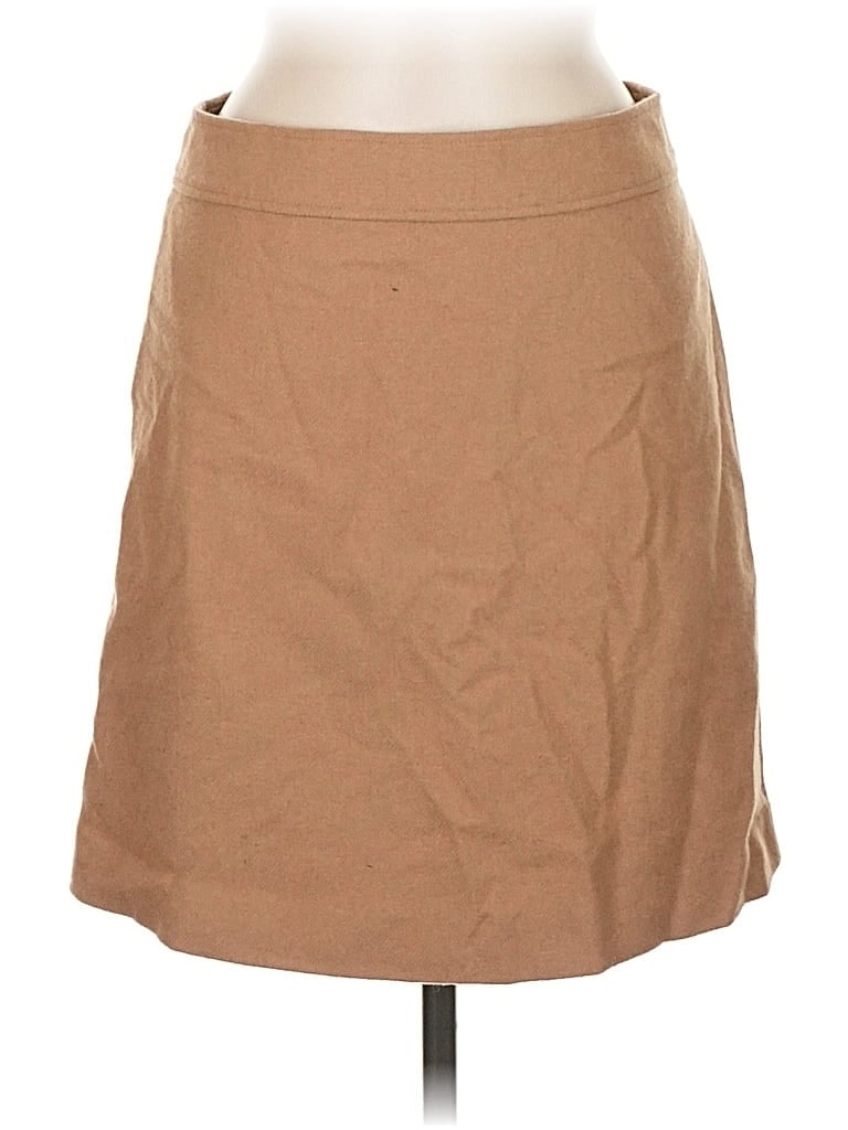 Pre-owned J.crew Factory Store Casual Skirt In Brown