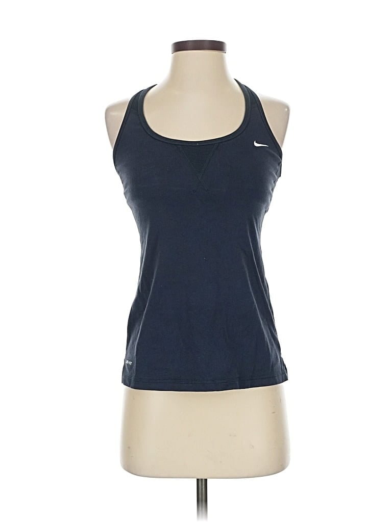 NIKE Pre-owned Active Tank Top In Blue