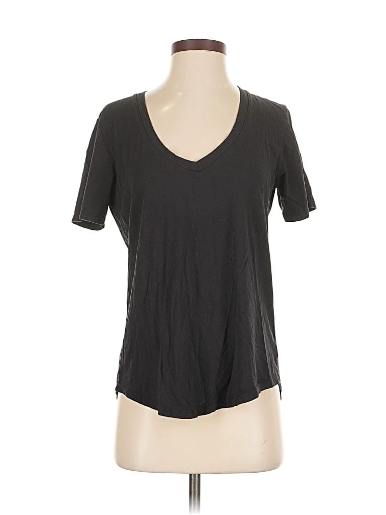 Pre-owned The Group By Babaton Short Sleeve T-shirt In Gray