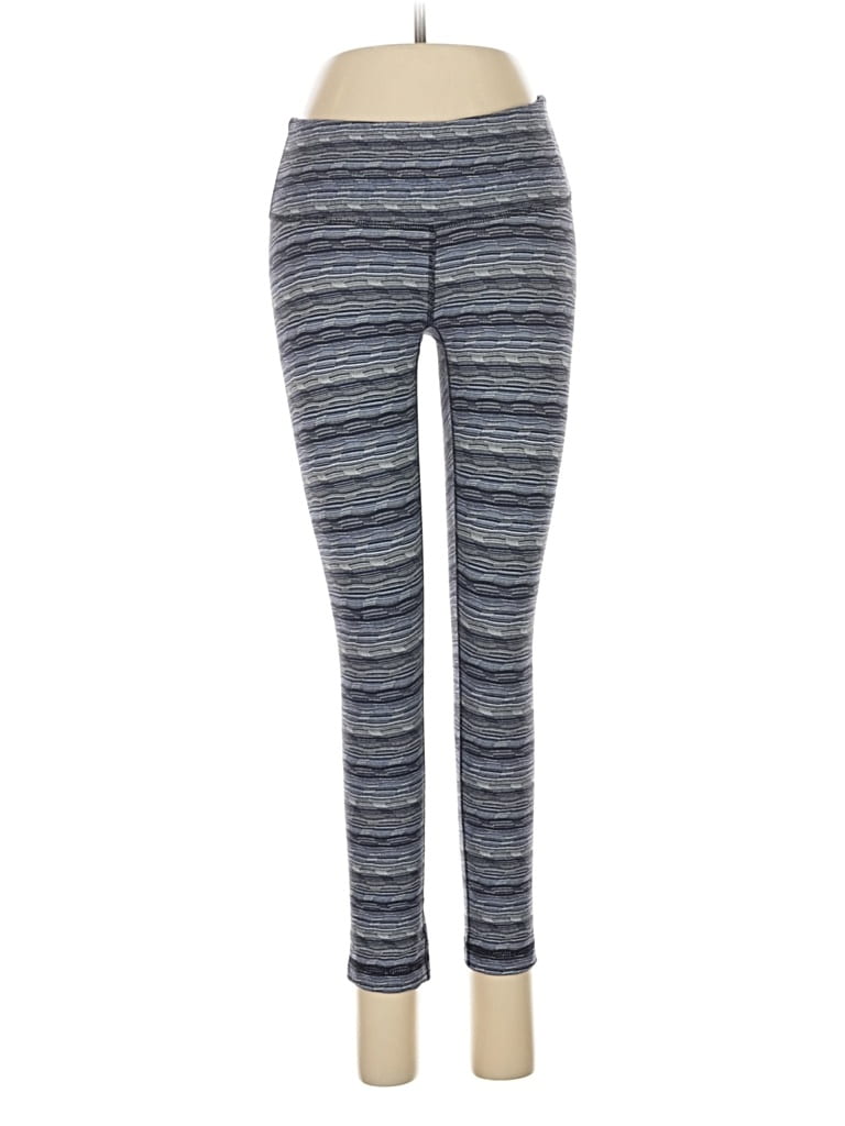 Pre-owned Lululemon Athletica Leggings In Blue