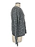 Banana Republic Metallic Gray Pullover Sweater Size M - photo 4