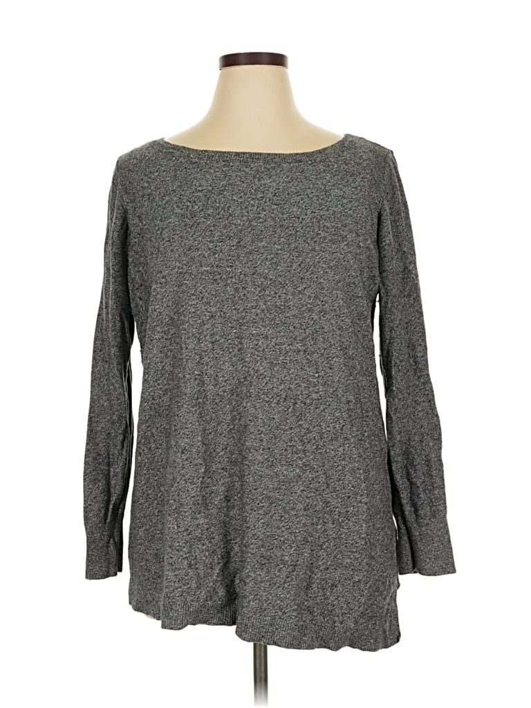 Pre-owned Banana Republic Pullover Sweater In Gray