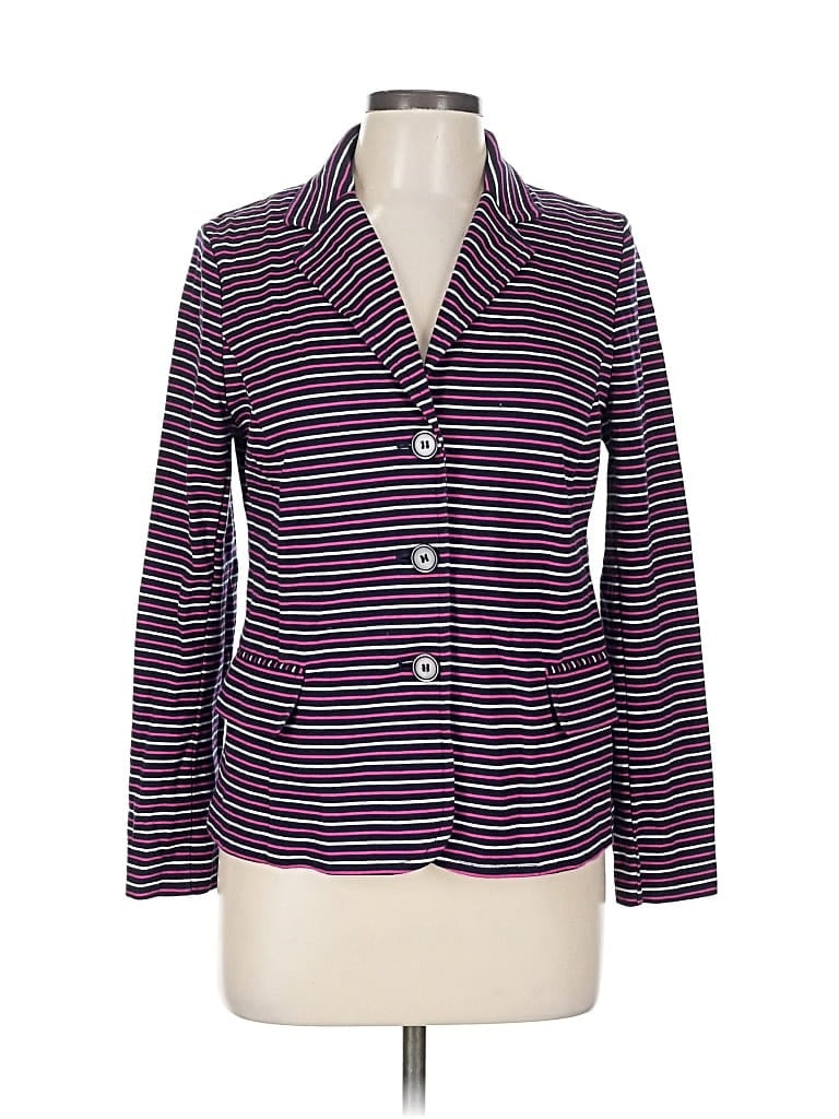 Click to view more detailed imagery on our partner's website Pre-owned Talbots Blazer Jacket In Purple