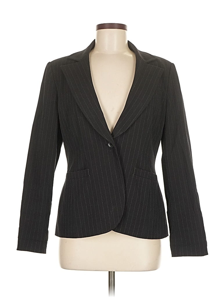 Pre-owned Liz Claiborne Blazer Jacket In Gray