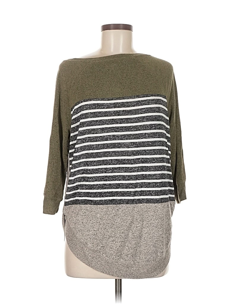 Pre-owned Maurices Pullover Sweater In Green