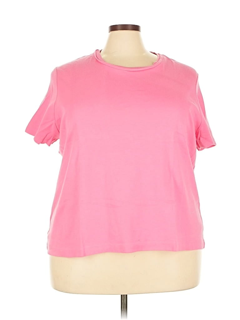 Pre-owned Westbound Short Sleeve T-shirt In Pink