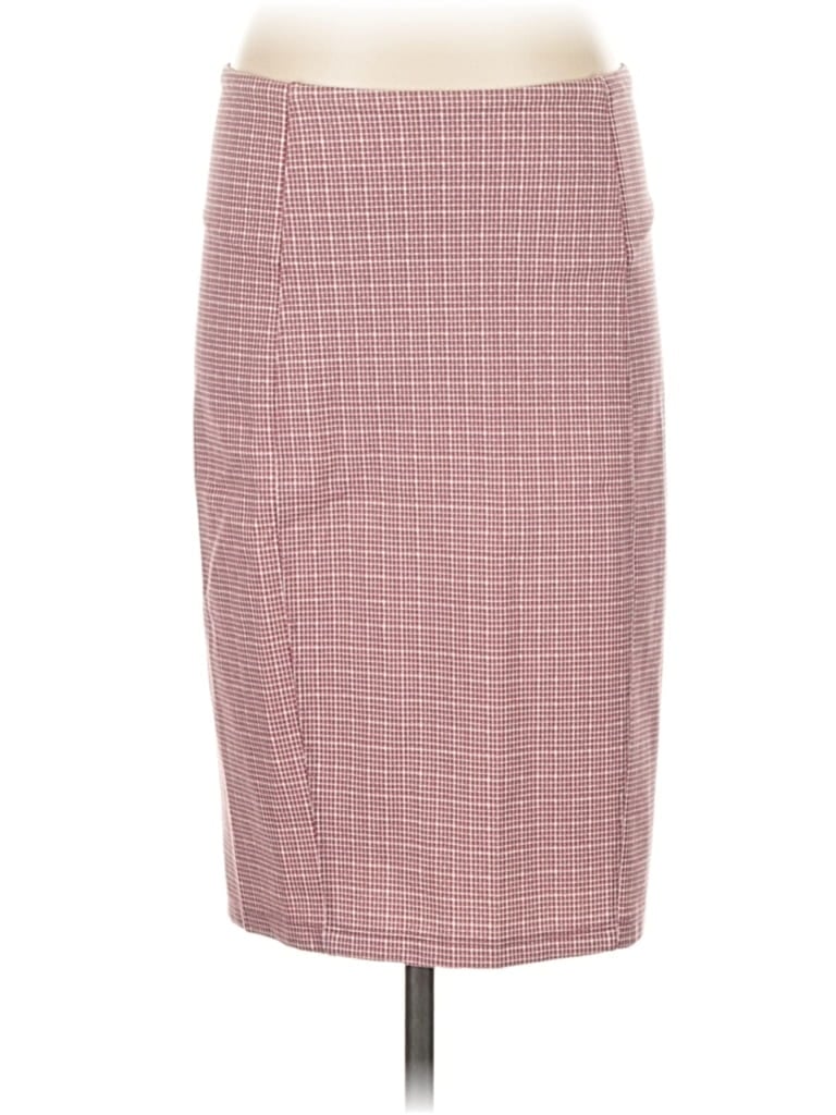 Liverpool Los Angeles Formal Skirt In Burgundy