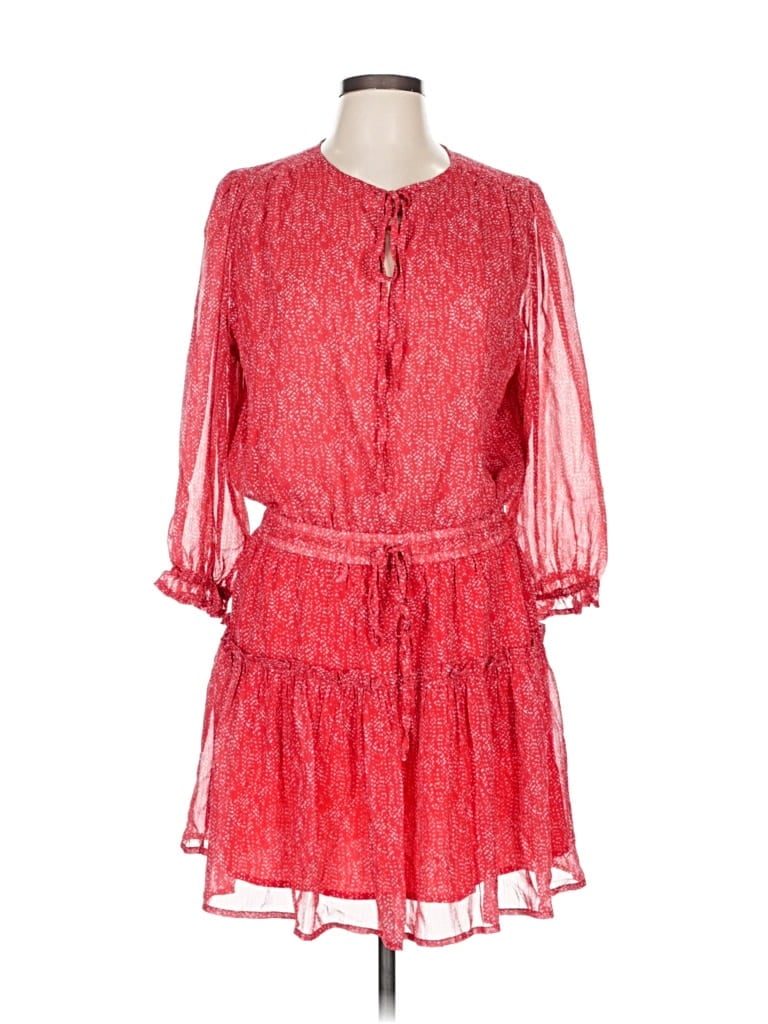 Pre-owned Assorted Brands Casual Dress In Red