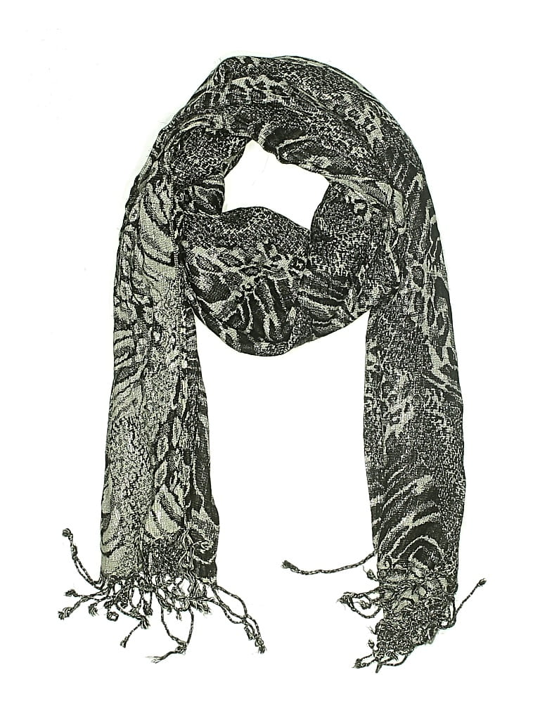 Pre-owned Unbranded Scarf In Black
