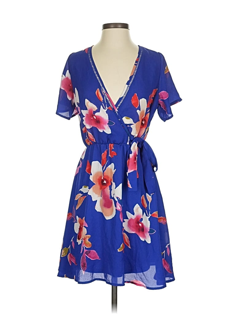 Pre-owned Sienna Sky Casual Dress In Blue