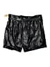 madden nyc 100% Polyurethane Metallic Black Shorts Size 4X - photo 2