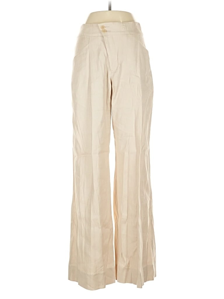 Pre-owned Cabi Linen Pants In Brown