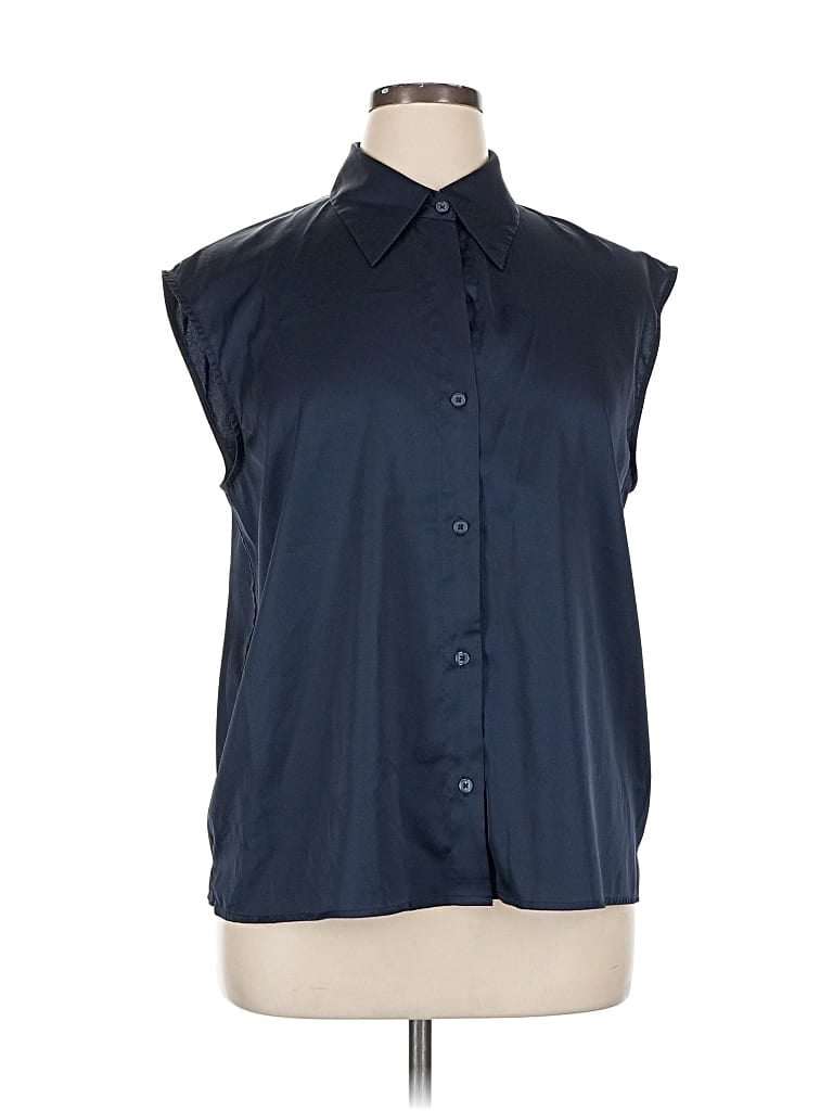 Pre-owned Banana Republic Factory Store Cardigan Sweater In Blue