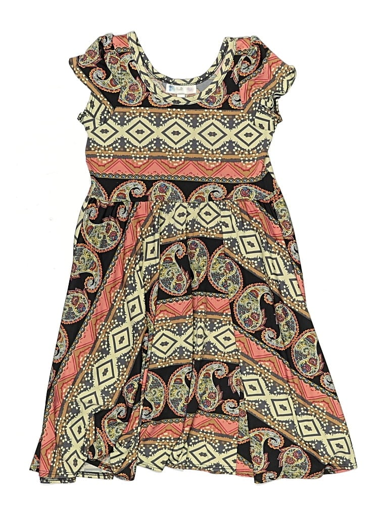 LULAROE Pre-owned Kids' Dress In Brown
