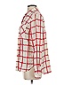 J.Crew Plaid Red Long Sleeve Blouse Size 4 - photo 5
