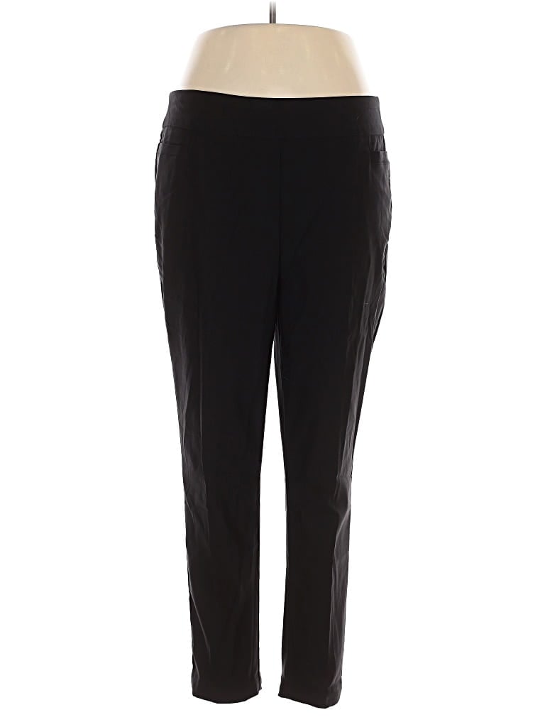 Pre-owned Kim Rogers Active Pants In Black