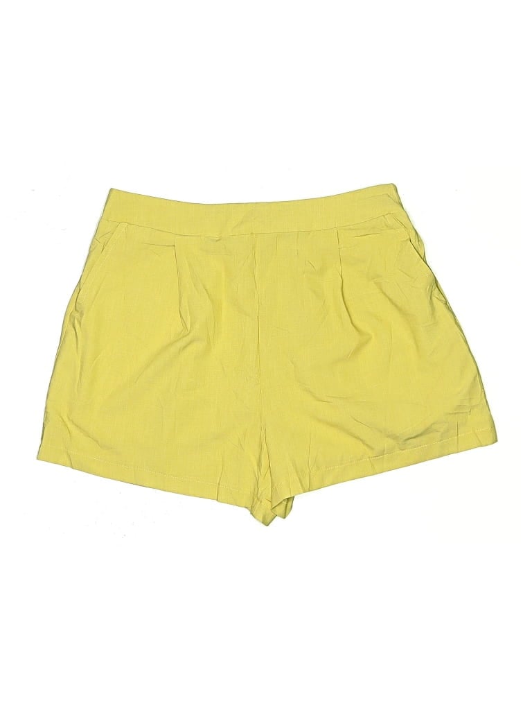 Pre-owned Unbranded Shorts In Yellow