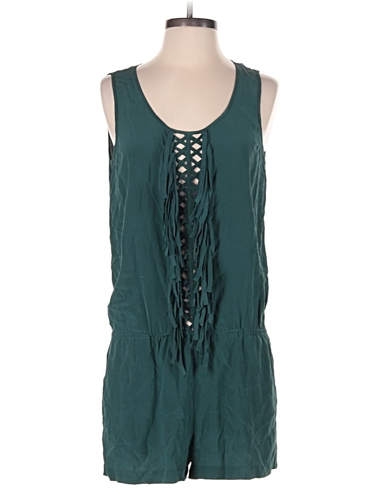Pre-owned Bcbgmaxazria Romper In Blue
