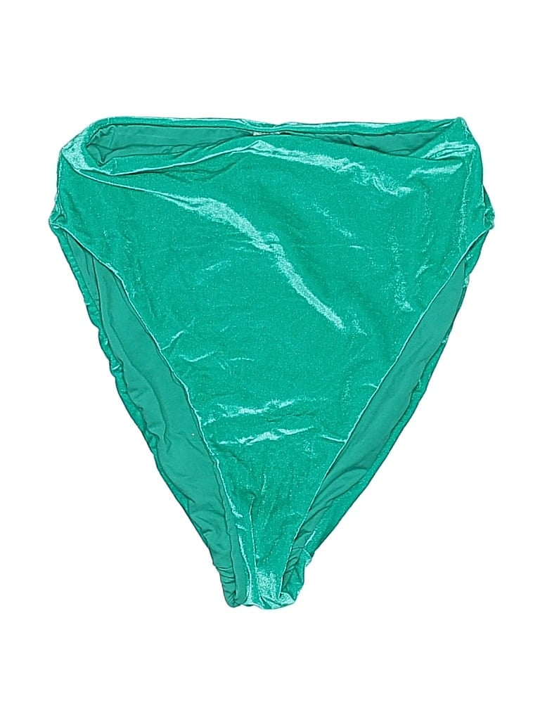 Pre-owned Asos Design Swimsuit Bottoms In Green