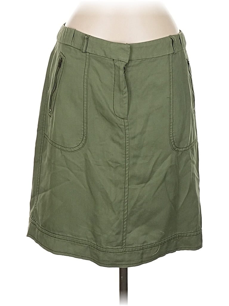 Pre-owned Ann Taylor Loft Casual Skirt In Green