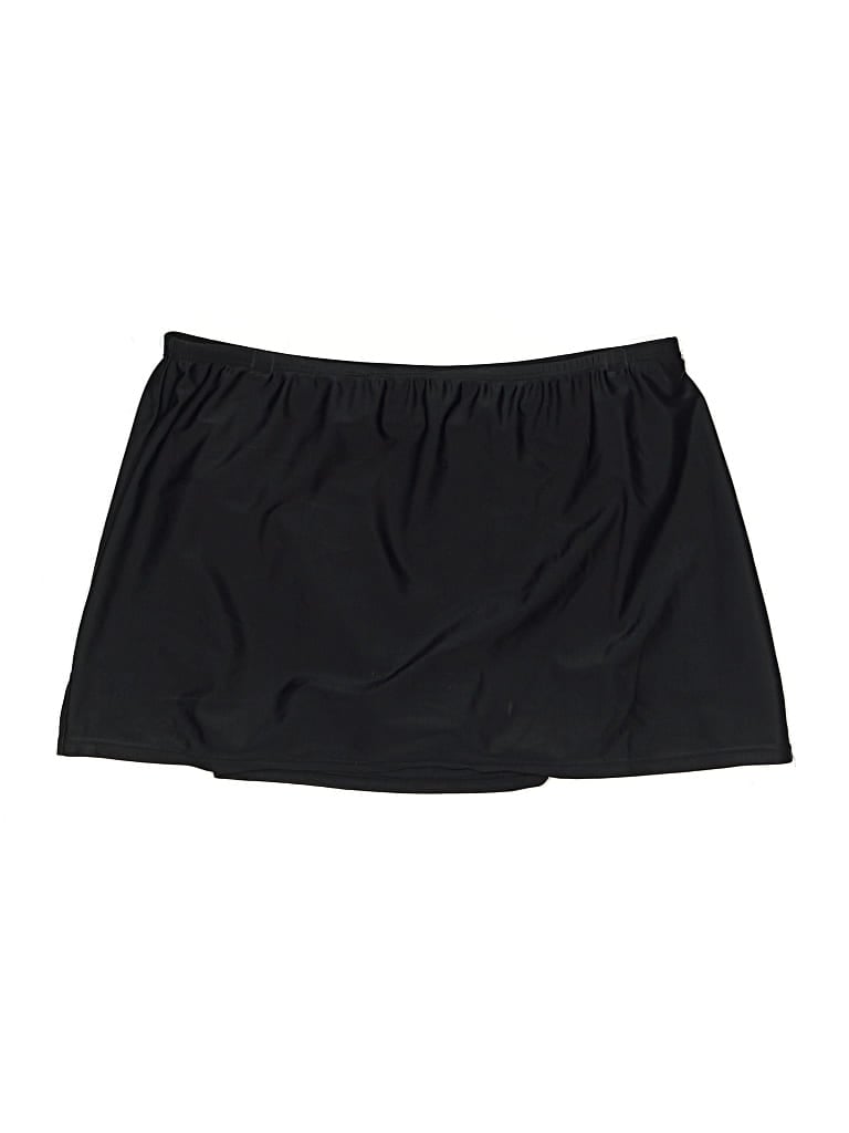 Pre-owned Croft & Barrow Swimsuit Bottoms In Black
