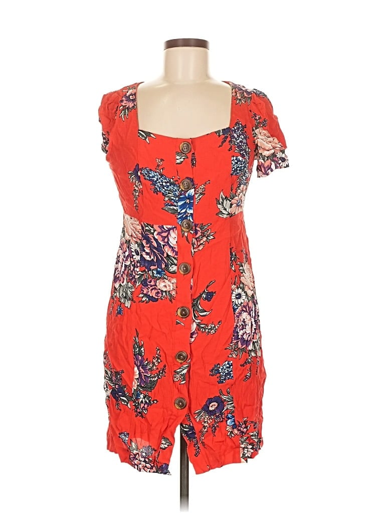 MAEVE BY ANTHROPOLOGIE Pre-owned Casual Dress In Red