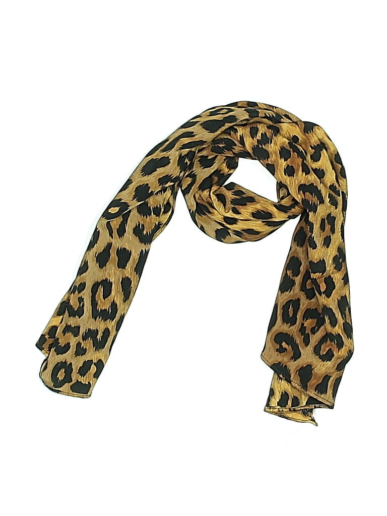 UNBRANDED Pre-owned Scarf In Brown