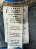 FRAME Denim Hearts Blue Jeans Size 27 waist - photo 7