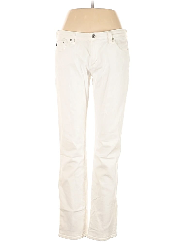 Pre-owned Adriano Goldschmied Casual Pants In White