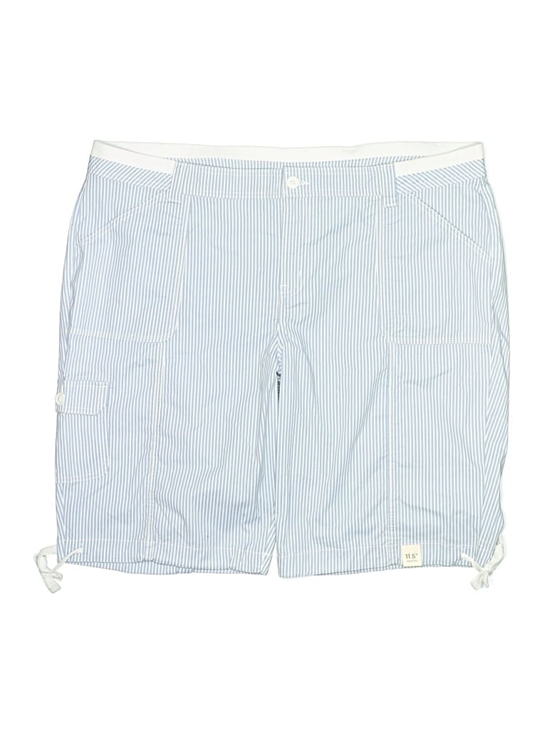 St. John's Bay Cargo Shorts In Blue