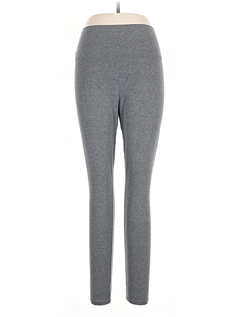 Pre-owned Simply Vera Vera Wang Active Pants In Gray