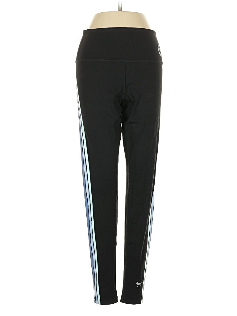 Pre-owned Victoria's Secret Pink Active Pants In Black