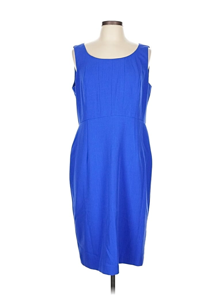 Click to view more detailed imagery on our partner's website Pre-owned Kasper Cocktail Dress In Blue