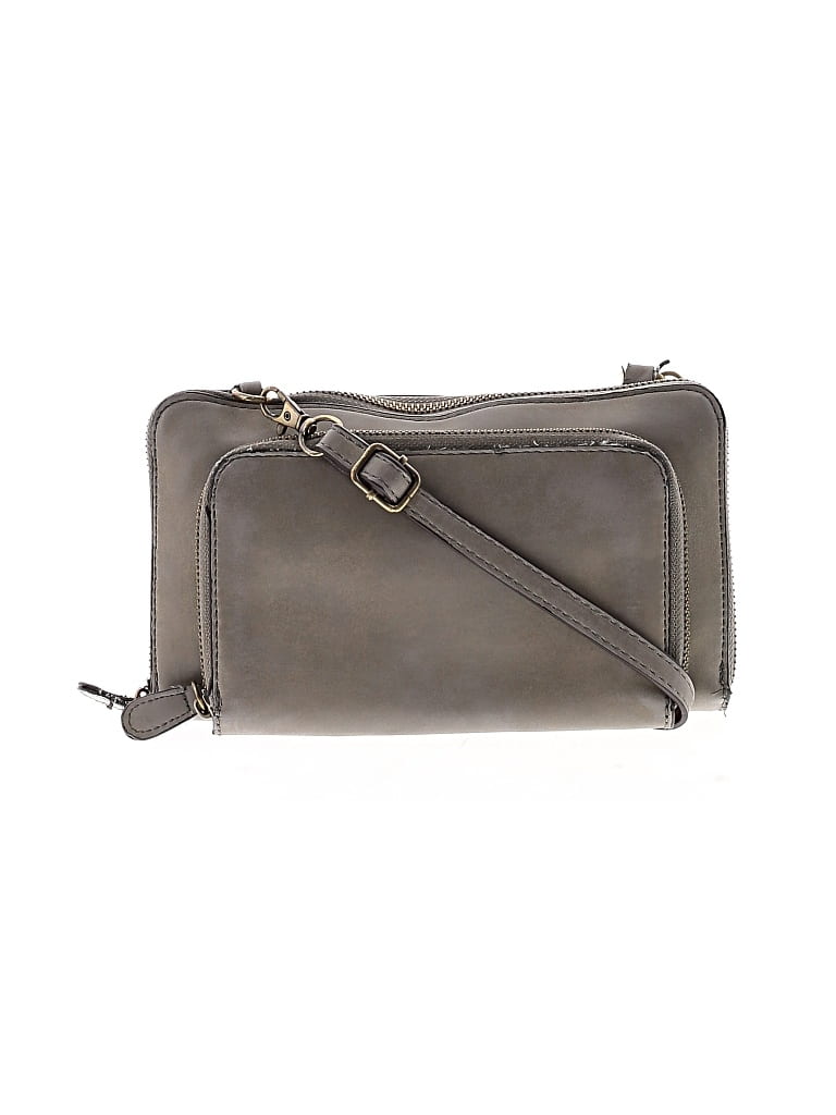Click to view more detailed imagery on our partner's website Pre-owned Joy Susan Crossbody Bag In Gray