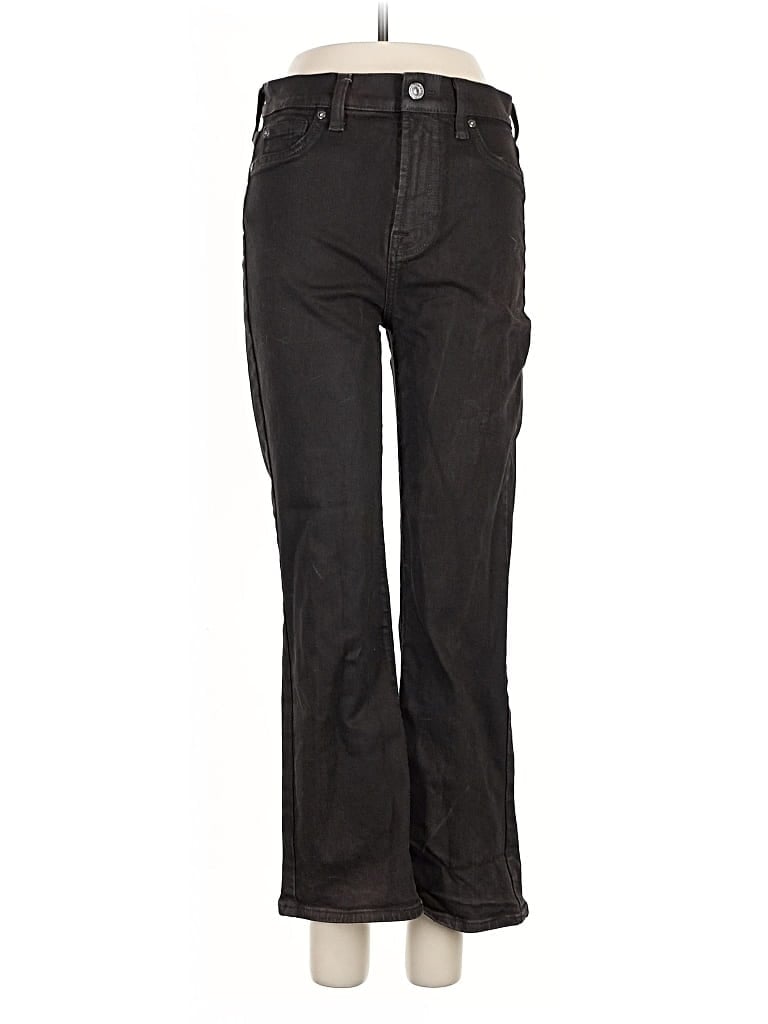 Pre-owned 7 For All Mankind Jeans In Black