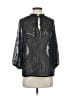 Caballero Black 3/4 Sleeve Blouse Size S - photo 1